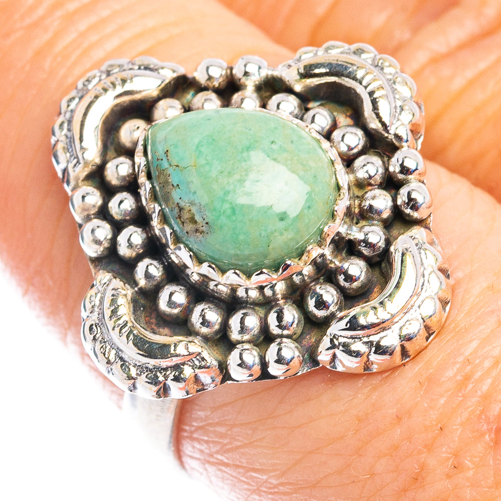 Variscite Ring Size 8 (.925 Sterling Silver)