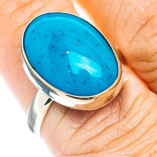 Persian Turquoise Ring Size 7.5 (German Silver)