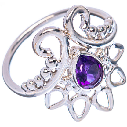 Premium Amethyst 925 Sterling Silver Ring Size 8.75 Ana Co R3587