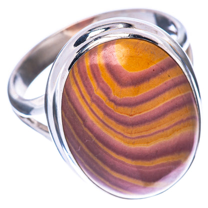 Rainbow Hickoryite Ring Size 8.75 (925 Sterling Silver) R1646