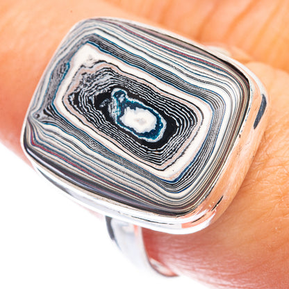 Fordite Ring Size 8.75 (925 Sterling Silver) RING143279
