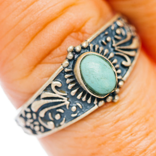 Mojave Turquoise Ring Size 8.75 (.925 Sterling Silver)