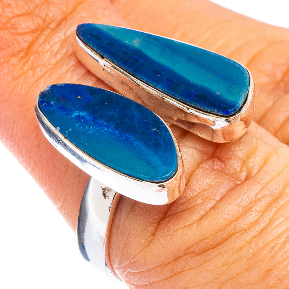 Rare Doublet Opal Ring Size 6.75 (925 Sterling Silver) R7937