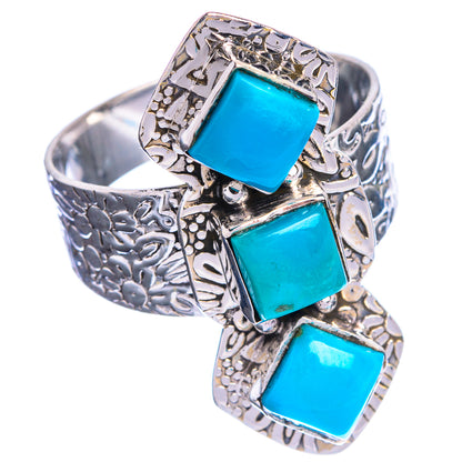 Sleeping Beauty Turquoise Ring Size 10 (925 Sterling Silver) R144288