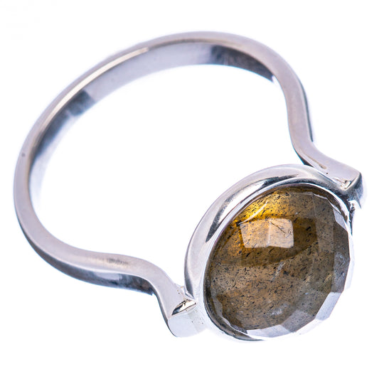 Premium Labradorite 925 Sterling Silver Ring Size 6.75 Ana Co R3621