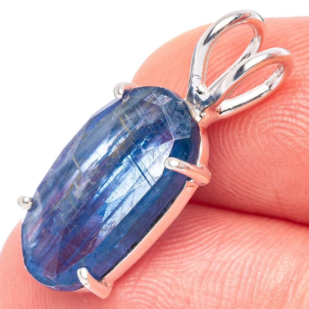Kyanite Pendant 1" (.925 Sterling Silver)