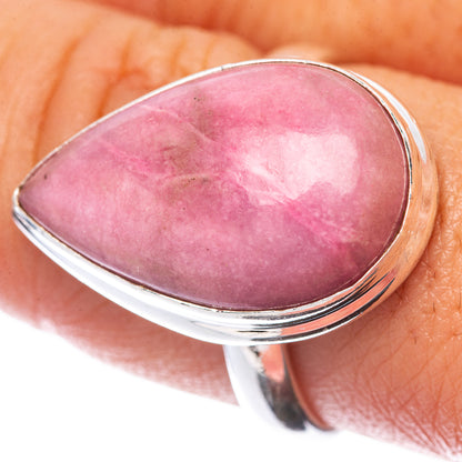 Pink Opal Ring Size 9 (925 Sterling Silver) R145123