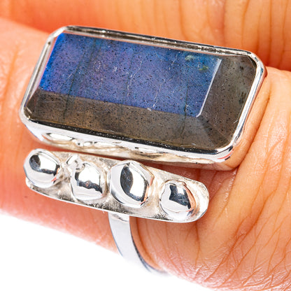 Asc Premium Labradorite Ring Size 6 (925 Sterling Silver) R3434