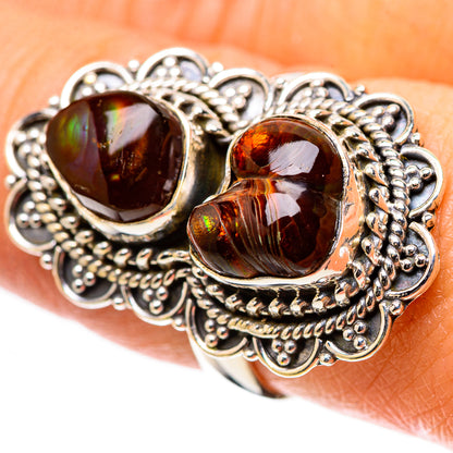 Mexican Fire Agate Ring Size 8 (925 Sterling Silver) RING138851