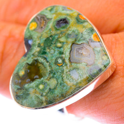 Large Rainforest Opal Ring Size 10 (925 Sterling Silver) RING139982