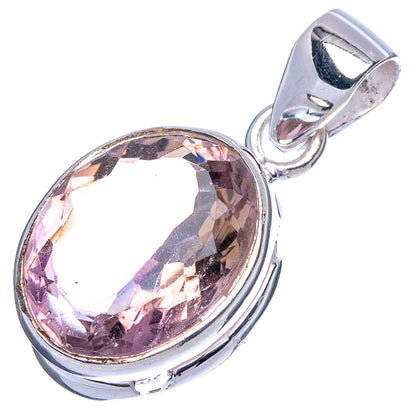 Rare Faceted Ametrine Pendant 1 1/8" (925 Sterling Silver) P43354