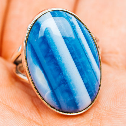 Premium Owyhee Opal Ring Size 8.75 (.925 Sterling Silver)