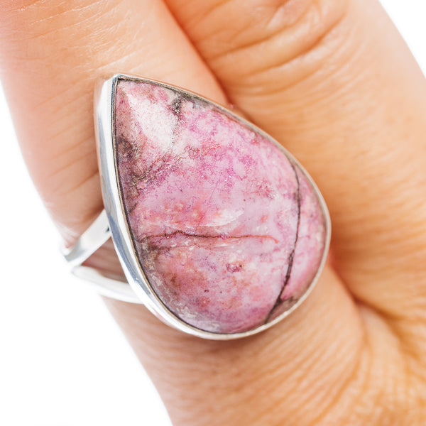 Premium Cobalto Calcite Ring Size 9 (.925 Sterling Silver)