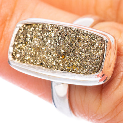 Pyrite Ring Size 6.5 (925 Sterling Silver) R1649