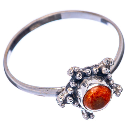 Faceted Citrine Dainty Ring Size 9.25 (925 Sterling Silver) R145259