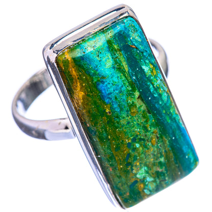 Large Peruvian Opal Ring Size 11 (925 Sterling Silver) R142716