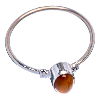 Tiger Eye Dainty Ring Size 9.25 (925 Sterling Silver) R145427
