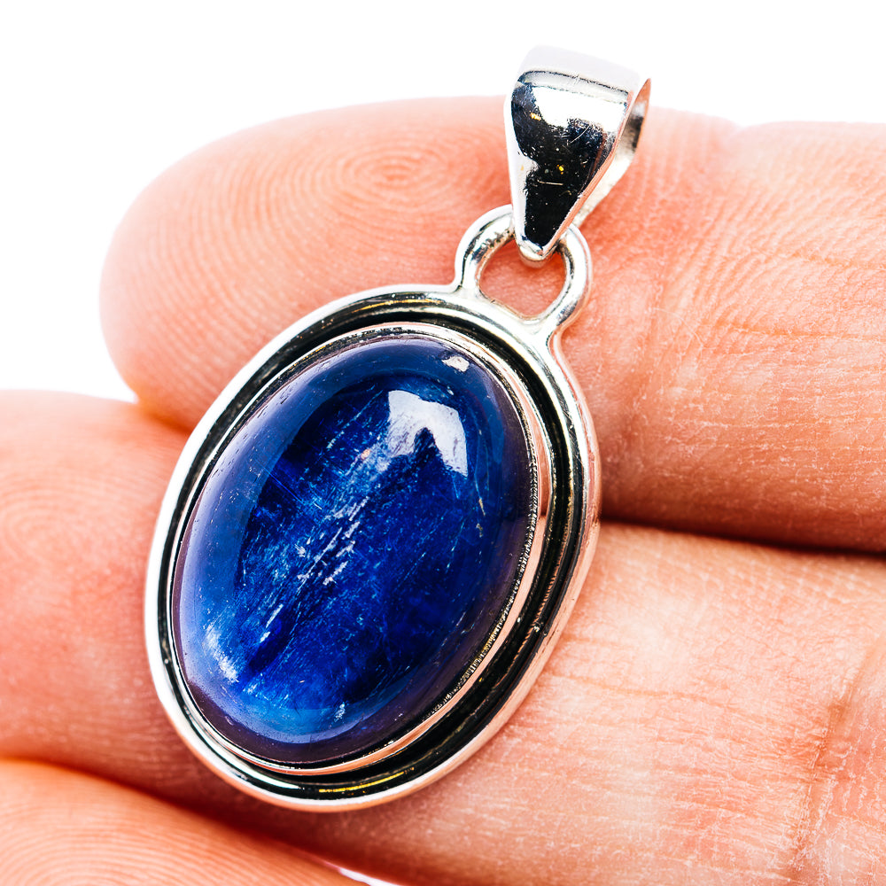 Kyanite Pendant 1 1/4" (.925 Sterling Silver)