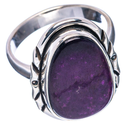 Premium Rare Sugilite Ring Size 9 (.925 Sterling Silver)