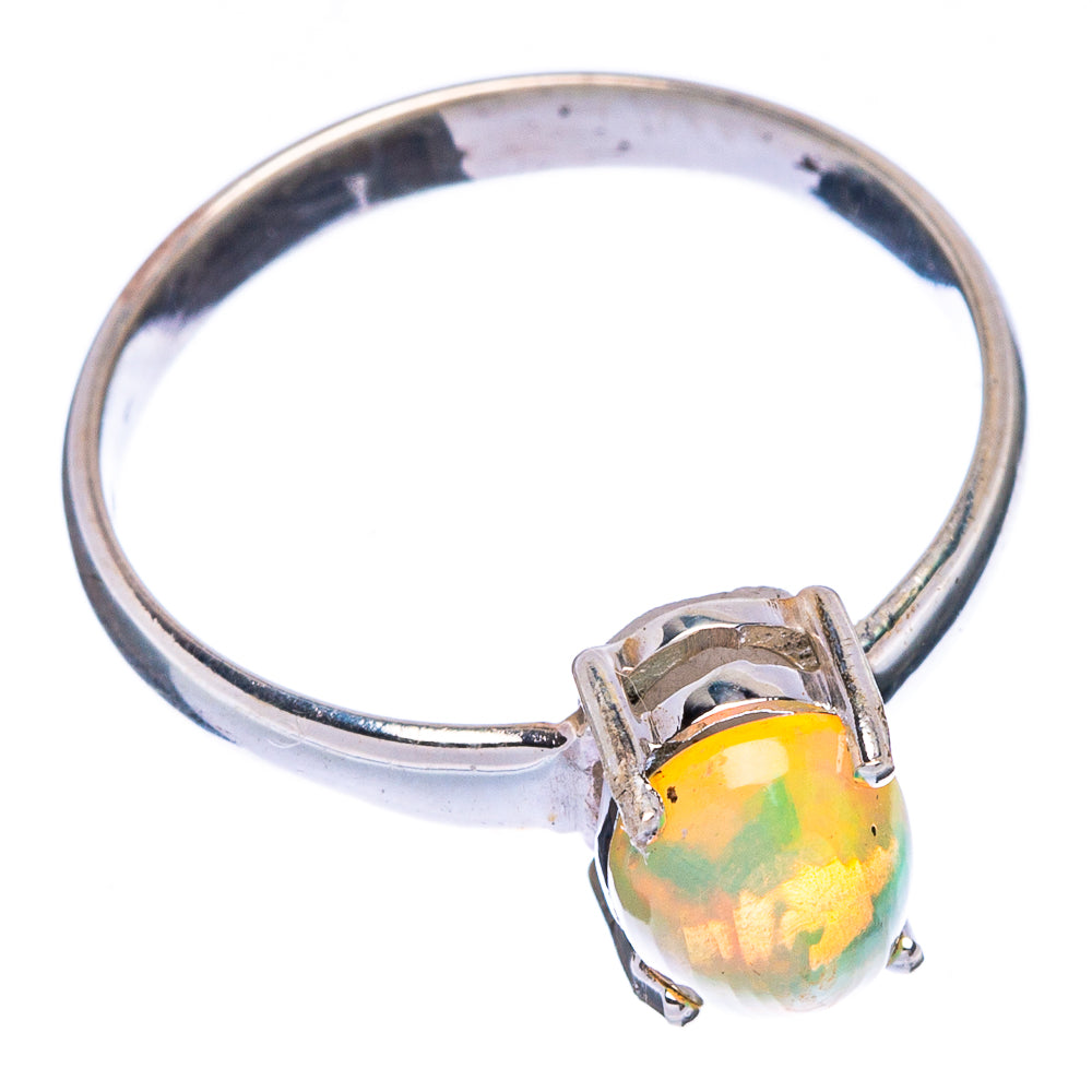 Rare Ethiopian Opal Ring Size 6.75 (925 Sterling Silver) R146938