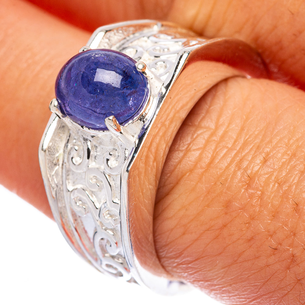 Natural Tanzanite Ring Size 8 (925 Sterling Silver) R146017