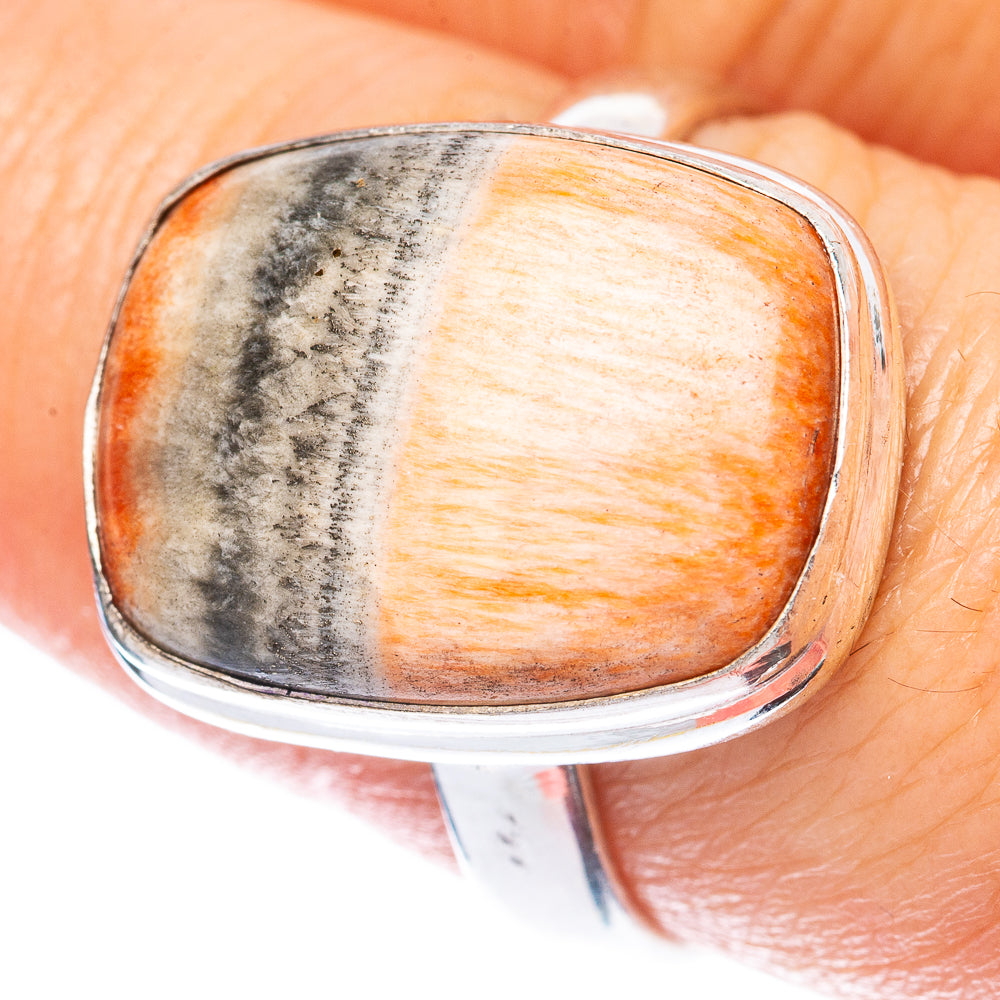 Celestobarite Ring Size 8.5 (925 Sterling Silver) R1607