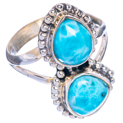 Larimar Ring Size 8 (925 Sterling Silver) R1263