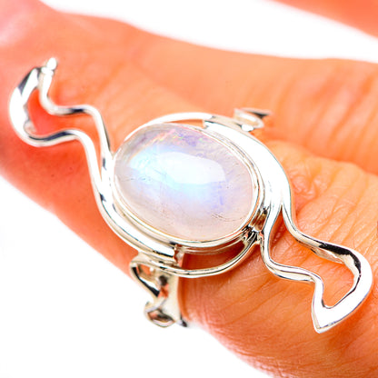 Premium Rainbow Moonstone Ring Size 6.25 (925 Sterling Silver) RING138250