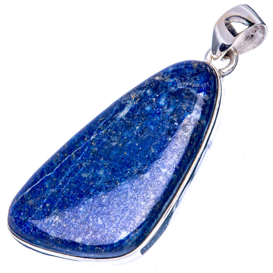 Lapis Lazuli Pendant 1 7/8" (925 Sterling Silver) P42830