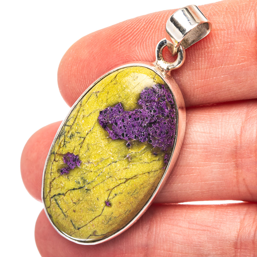 Atlantisite Pendant 1 3/4" (.925 Sterling Silver)