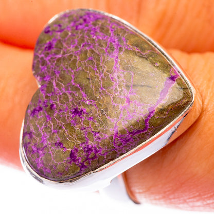 Lepidolite 925 Sterling Silver Ring Size 7.25 (925 Sterling Silver) RING140295