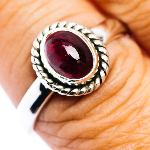 Premium Pink Tourmaline Ring Size 10 (.925 Sterling Silver)