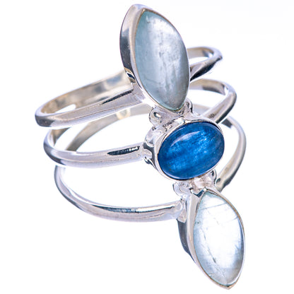 Kyanite, Aquamarine Ring Size 9.75 (925 Sterling Silver) R144782