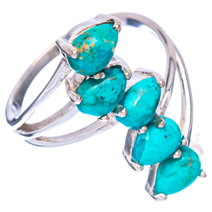 Chrysocolla Ring Size 9 (925 Sterling Silver) R2770