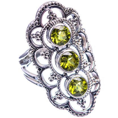 Peridot Ring Size 5.75 (925 Sterling Silver) R141975
