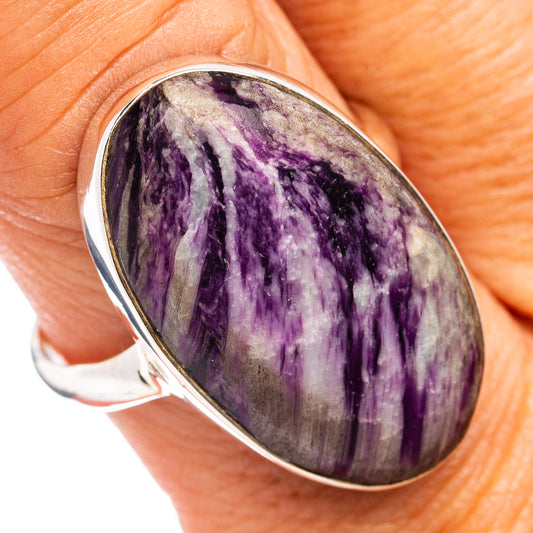Premium Kammererite Ring Size 10 Adjustable (.925 Sterling Silver)