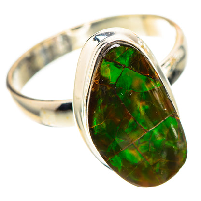 Ammolite Ring Size 9.75 (925 Sterling Silver) RING139220