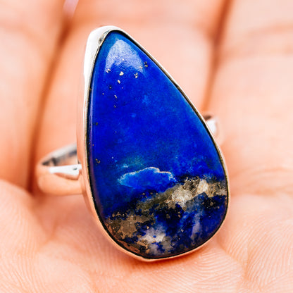 Rare Afghanite Ring Size 7.75 (.925 Sterling Silver)