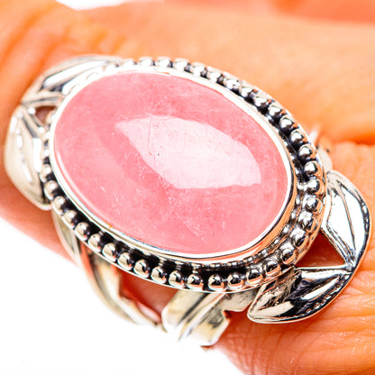 Signature Large Morganite Ring Size 9 (925 Sterling Silver) RING138163