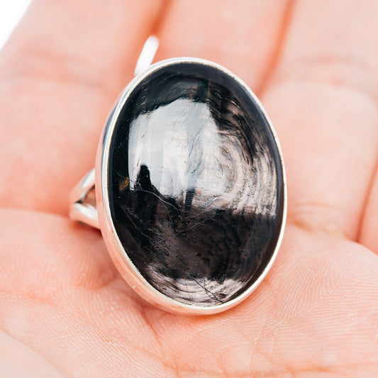 Premium Hypersthene Ring Size 9.75 (.925 Sterling Silver)