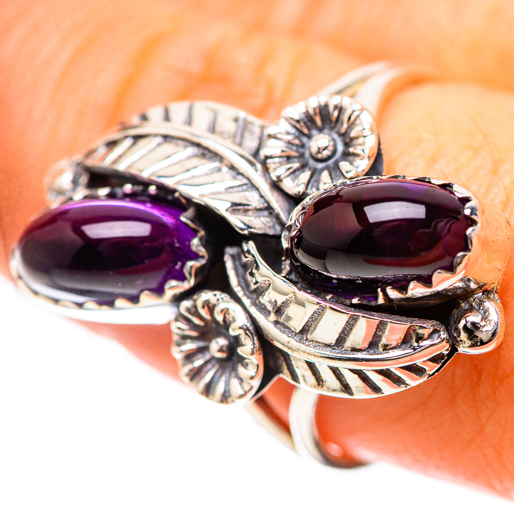 Amethyst Ring Size 9 (925 Sterling Silver) RING139026