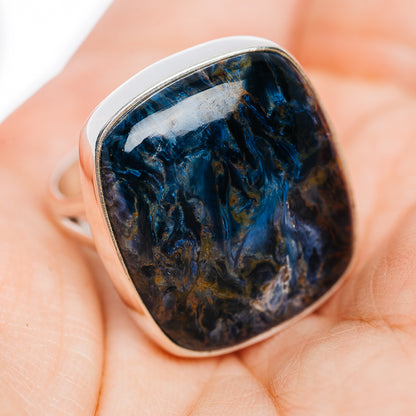 Premium Pietersite Ring Size 7.75 (.925 Sterling Silver)