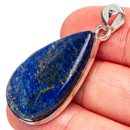 Lapis Lazuli Pendants 1 5/8" (925 Sterling Silver) P43206