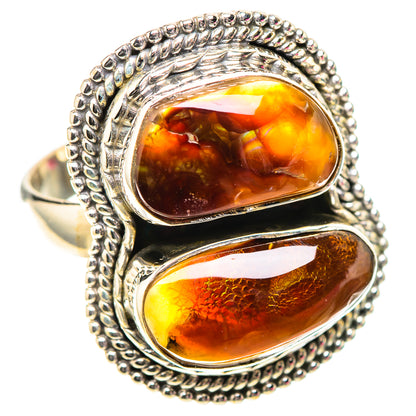 Mexican Fire Agate Ring Size 8 (925 Sterling Silver) RING138724