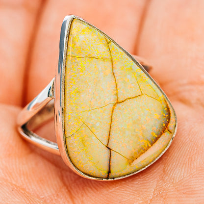 Premium Sterling Opal Ring Size 8.75 (.925 Sterling Silver)
