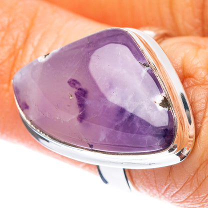 Rare Mexican Purple Opal Ring Size 6 (925 Sterling Silver) R4093