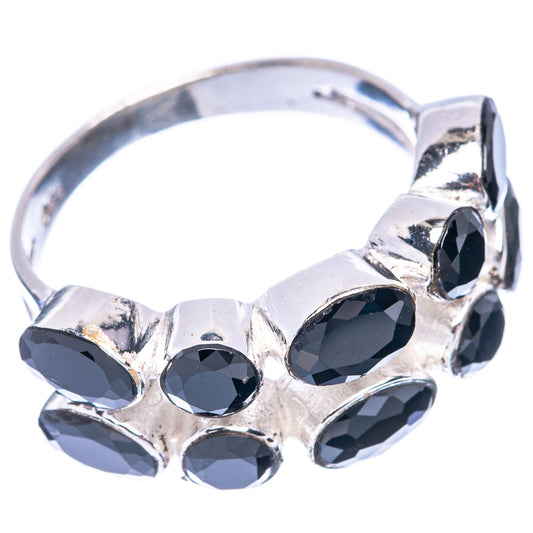 Black Onyx 925 Sterling Silver Ring Size 7.75 (925 Sterling Silver) R5439