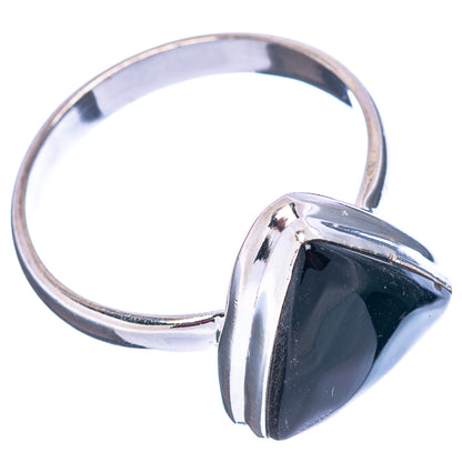 Black Onyx Ring Size 11 (.925 Sterling Silver)
