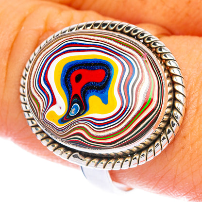 Fordite Ring Size 9.5 (925 Sterling Silver) R144437