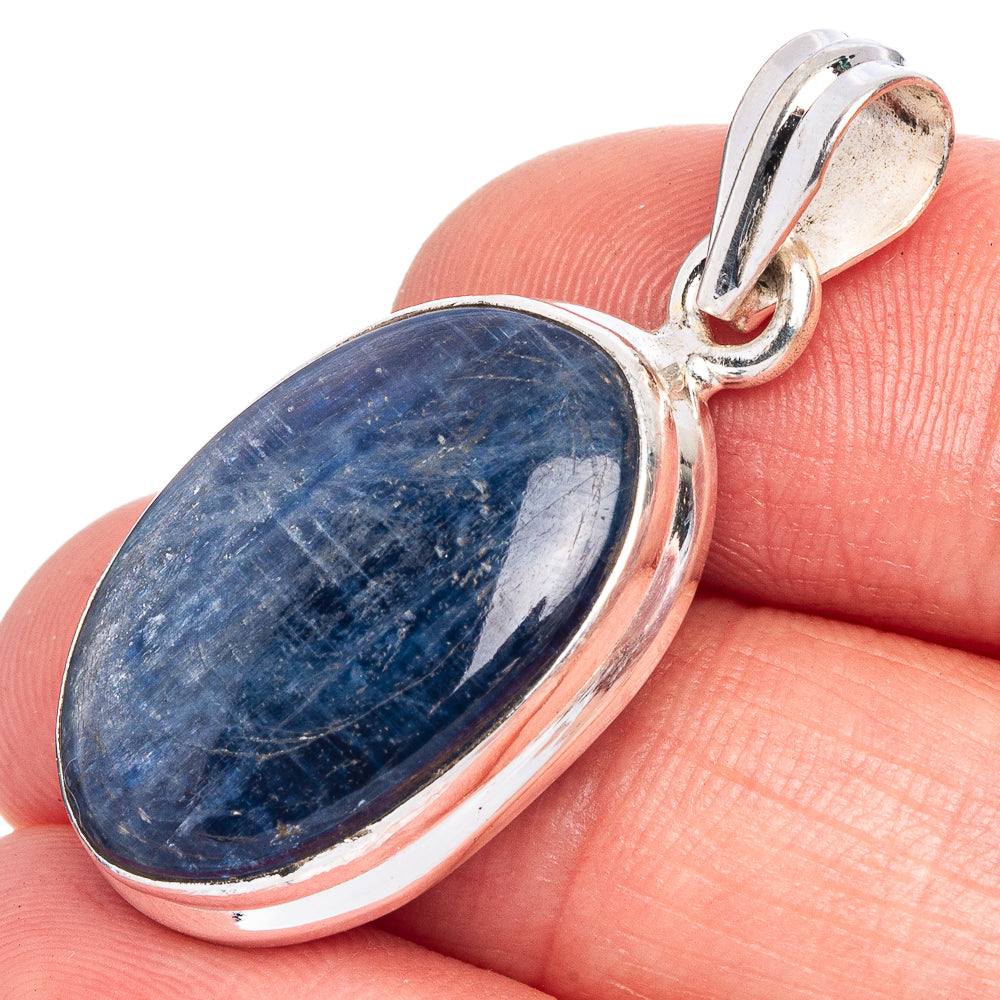 Kyanite Pendant 1 3/8" (925 Sterling Silver) P40568